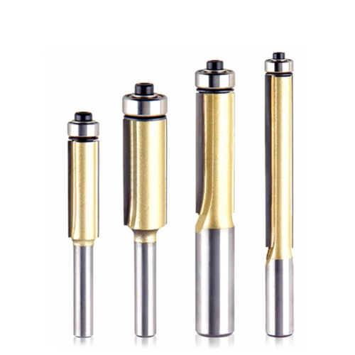 Tungsten Carbide Woodworking Flush Trim Router Bits Wood Milling Cutter with bearing for Carpentry Machine